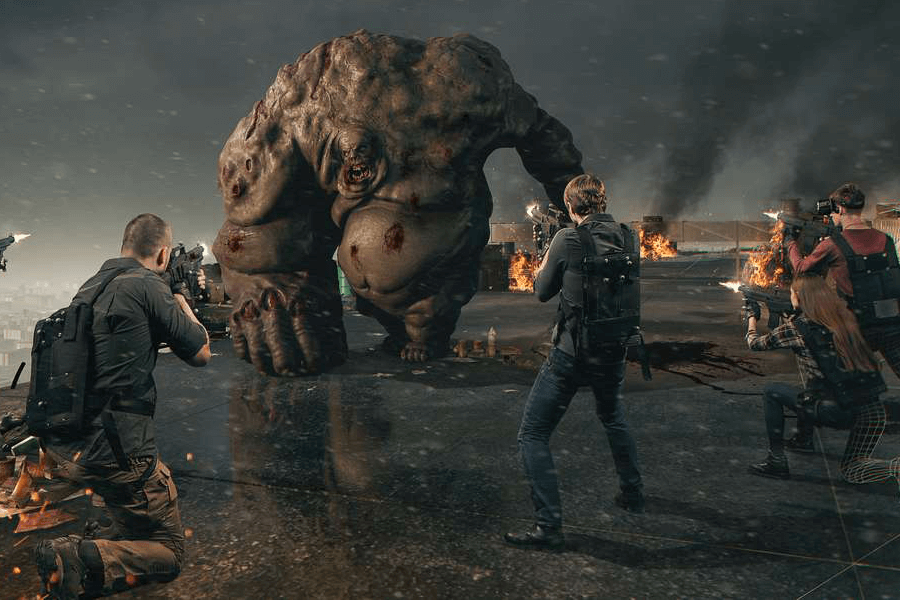 Escape rooms team shooter